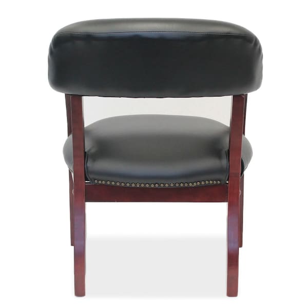 Lancaster Collection Guest Chair With Mahogany Frame